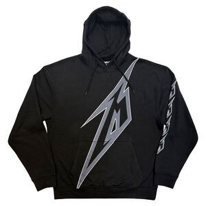 Metallica Unisex Adult Bolt Logo Hoodie / Black